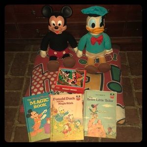 Vintage Mickey Mouse and Donald Duck!